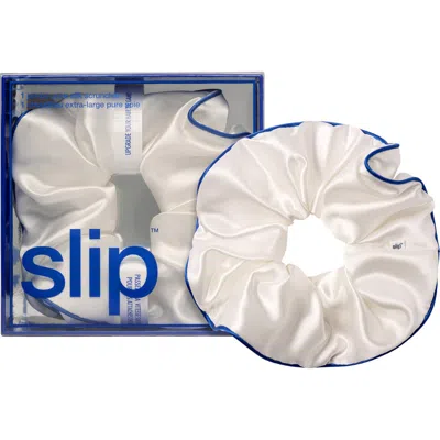 Slip Pure Silk Jumbo Scrunchie In Transparent
