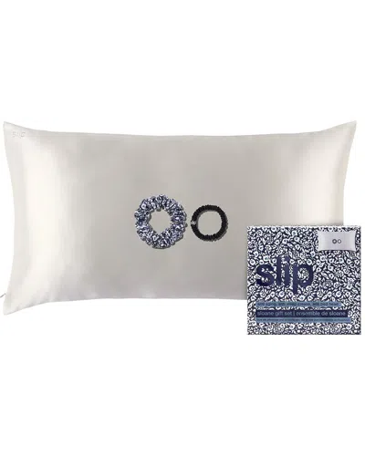 Slip ® Pure Silk King Gift Set In White