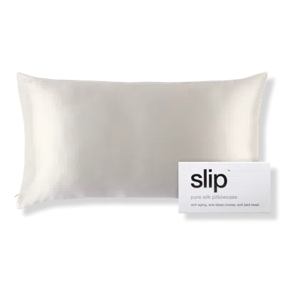 Slip Pure Silk King Pillowcase - White