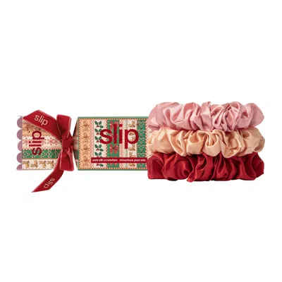 Slip Pure Silk Large Scrunchie Cracker (limited Edition) In Multi