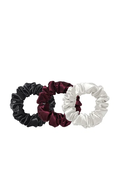 Slip Pure Silk Large Scrunchie Cracker Set Of 3 In Purple