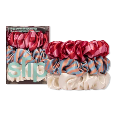 Slip Pure Silk Large Scrunchies - Midsummer
