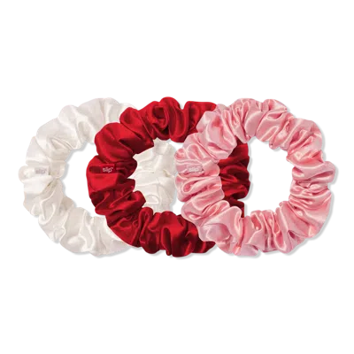 Slip Pure Silk Large Scrunchies - Rosy In Pink