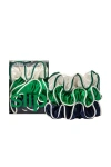 Slip Game Day Large Silk Scrunchies Set Of Three In Multi