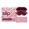 Slip 2-pc. Pure Silk Lovely Lashes Cutie Pie Gift Set In Burgundy