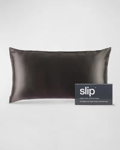 Slip Pure Silk Pillowcase, King In White