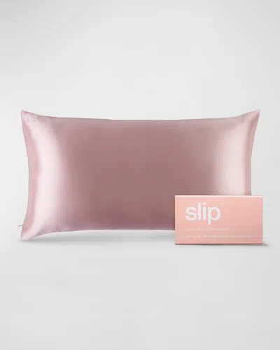 Slip Pure Silk Pillowcase, King In White