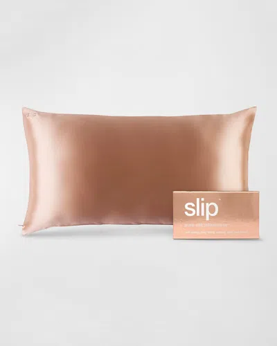 Slip Pure Silk Pillowcase, King In White