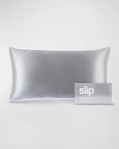 Slip Pure Silk Pillowcase, King In White