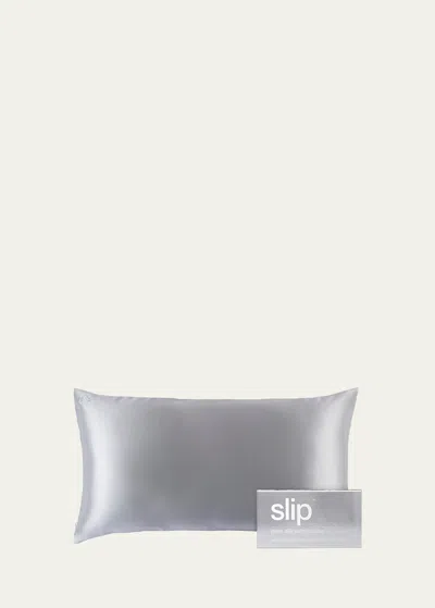 Slip Pure Silk Pillowcase, King In Silver