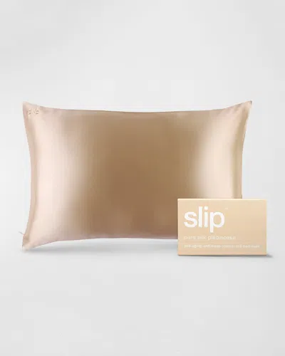 Slip Pure Silk Pillowcase, Queen In Caramel