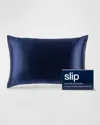 Slip Pure Silk Pillowcase, Queen In Navy
