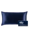 Slip For Beauty Sleep Pure Silk Queen Pillowcase In Navy Blue