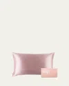 Slip Pure Silk Queen Pillowcase In Pink