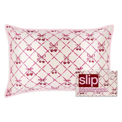 Slip Pure Silk Pillowcase, Queen In Pink