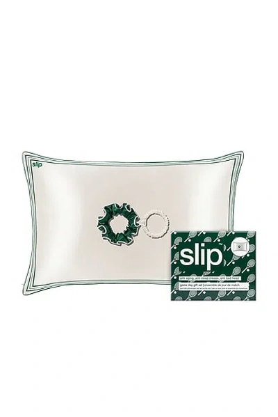 Slip Pure Silk Queen Gift Set In White