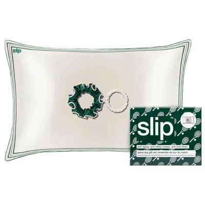 Slip 3-pc. Pure Silk Queen Pillowcase And Scrunchies Gift Set In White