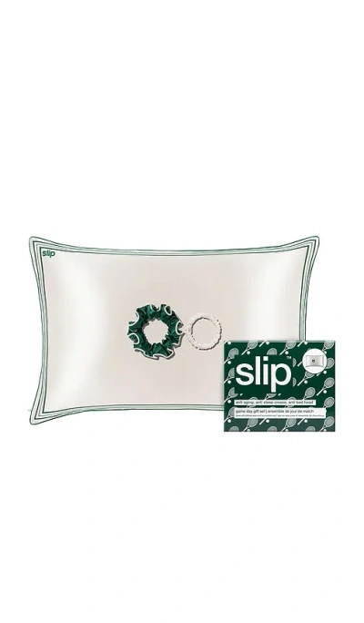 Slip Pure Silk Queen Gift Set In Game Day