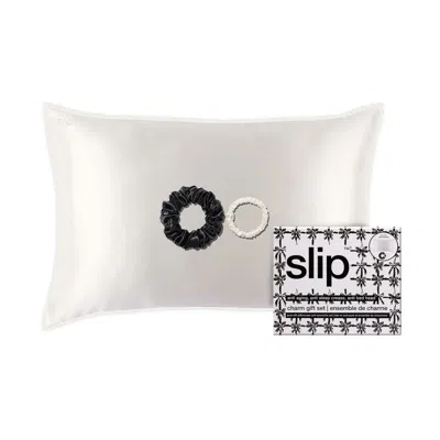 Slip Pure Silk Queen Gift Set With Lace Trim (limited Edition)