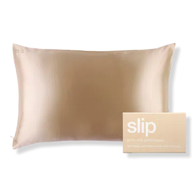Slip Pure Silk Queen Pillowcase - Caramel In Brown