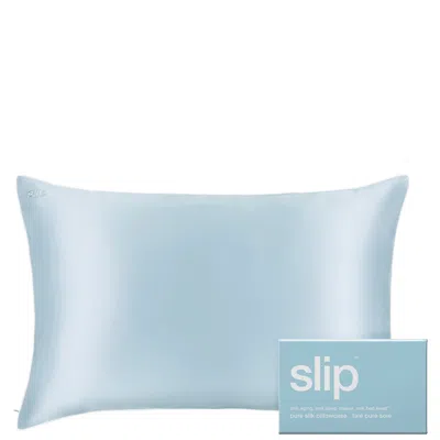Slip Pure Silk Queen Pillowcase - Seabreeze In Blue