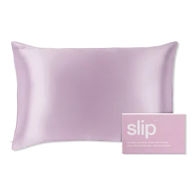 Slip Pure Silk Queen Pillowcase - Wildflower - Wildflower In Purple