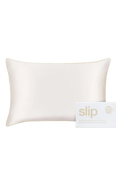 Slip Pure Silk Queen Pillowcase $120 Value In White