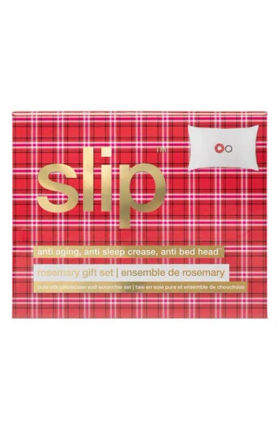 Slip Silk Queen Pillowcase Gift Set In Rosemary