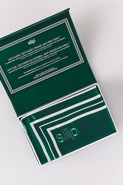 Slip Pure Silk Queen Pillowcase In Green