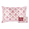 Slip Pure Silk Queen Pillowcase Lace Trim In Multi