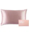 Slip Pure Silk Queen Pillowcase In Pink