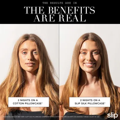 Slip Pure Silk Queen Pillowcase With Lace Trim (limited Edition)