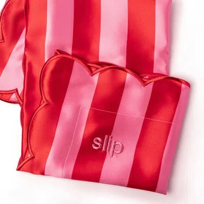 Slip Pure Silk Queen Pillowcase With Scalloped Edge - Sunshade In Multi
