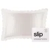 Slip Pure Silk Queen Pillowcase With Scalloped Edge Wf/wf