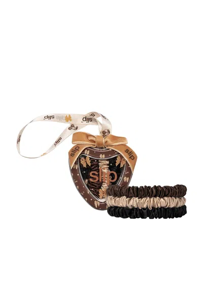 Slip Pure Silk Skinny Scrunchie Ornament In Betty