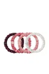 Slip Pure Silk Skinny Scrunchie Ornament Set Of 4