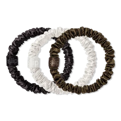 Slip Pure Silk Skinny Scrunchie Trio - Audrey