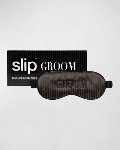 Slip Pure Silk Sleep Mask - Bridal Collection In Groom