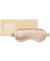 Slip Pure Silk Sleep Mask In Caramel