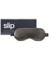 Slip Pure Silk Sleep Mask In Charcoal