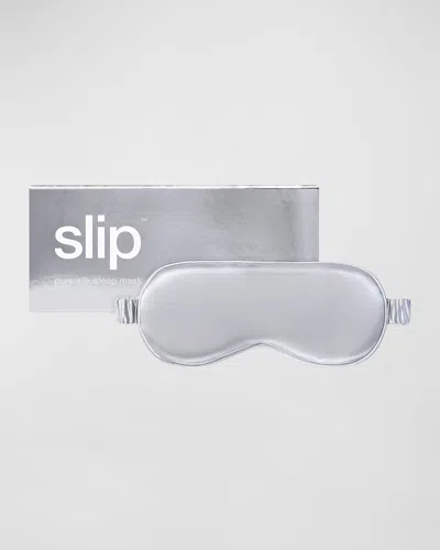 Slip Pure Silk Sleep Mask In Silver