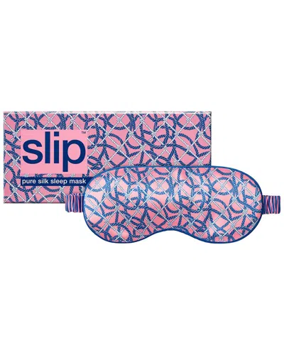 Slip ® Pure Silk Sleep Mask - Yacht Club In Pink