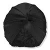 Slip Pure Silk Turban - Black In Black