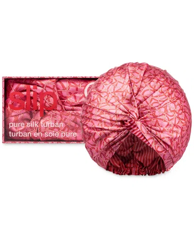 Slip Pure Silk Turban In Ahoy