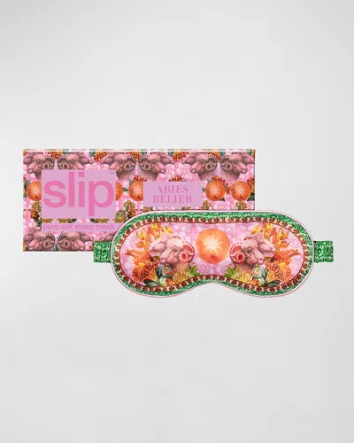 Slip Pure Silk Zodiac Sleep Mask In White