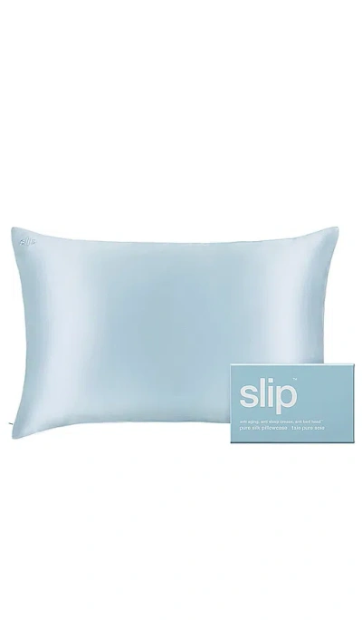 Slip Queen Pillowcase In Blue