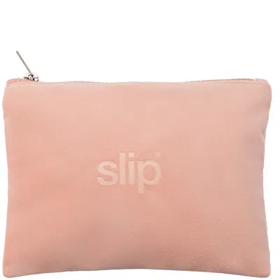 Slip Rose Velvet Pouch
