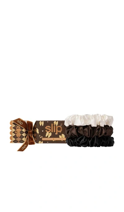 Slip Set Of 3 Large Scrunchie Cracker In Beau