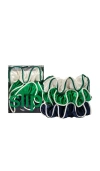 Slip Game Day Large Silk Scrunchies Set Of Three In Multi