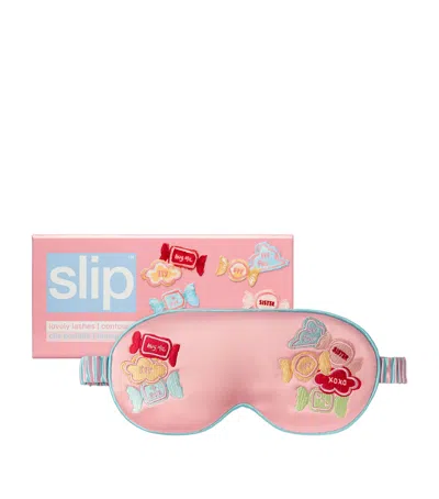 Slip Silk Besties Contour Sleep Mask In Pink
